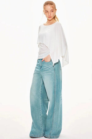 Tencel Cape Sleeve Vest