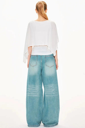 Tencel Cape Sleeve Vest