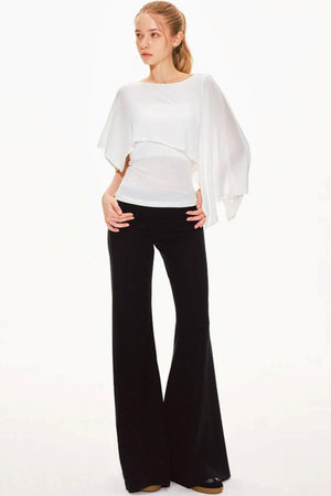 Tencel Cape Sleeve Vest
