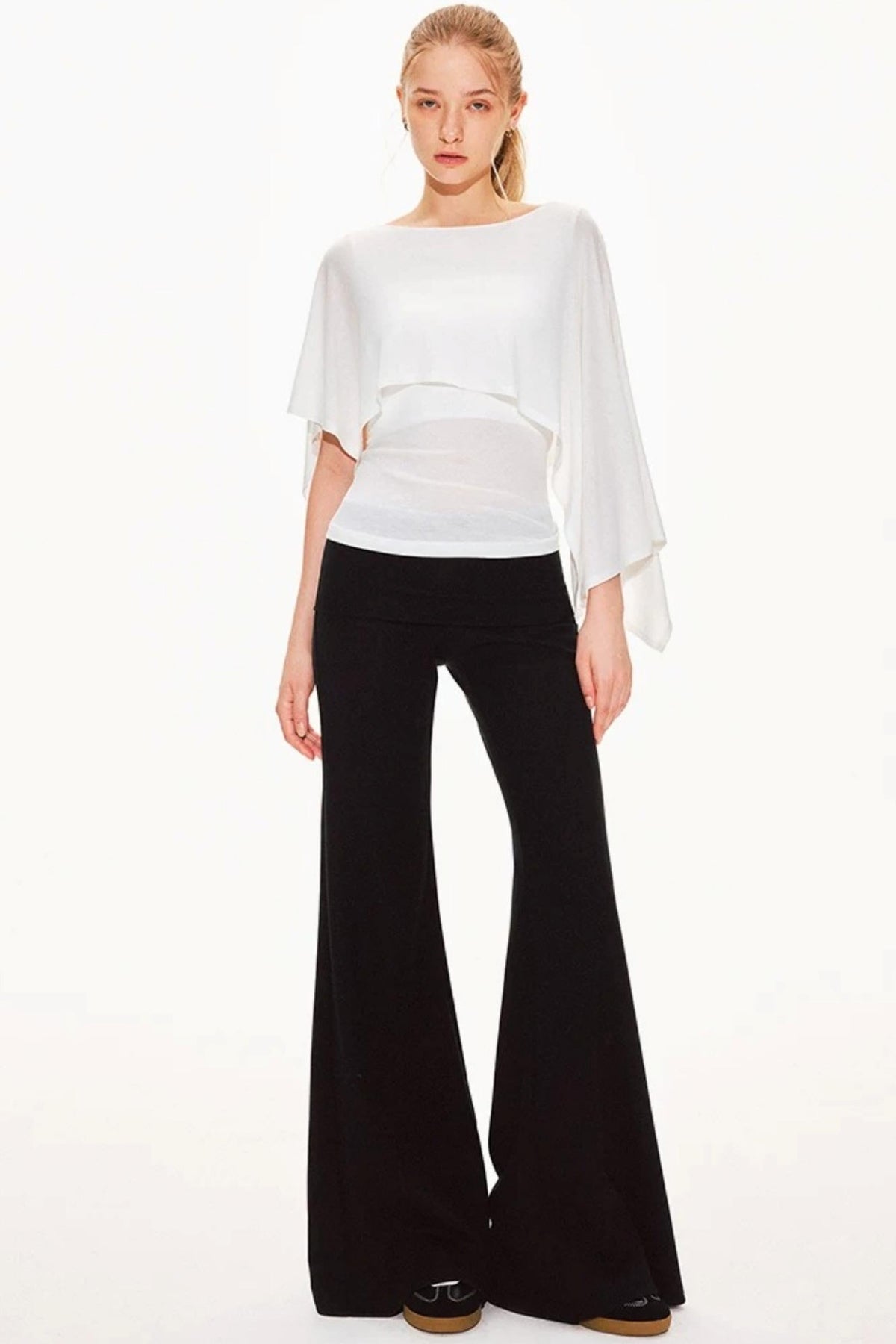 Tencel Cape Sleeve Vest