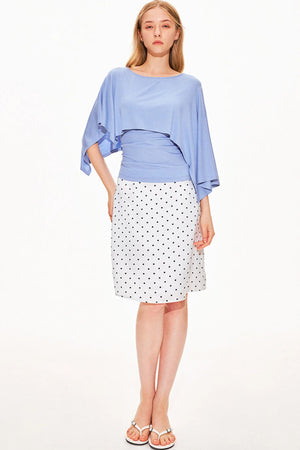 Tencel Cape Sleeve Vest