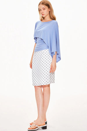 Tencel Cape Sleeve Vest