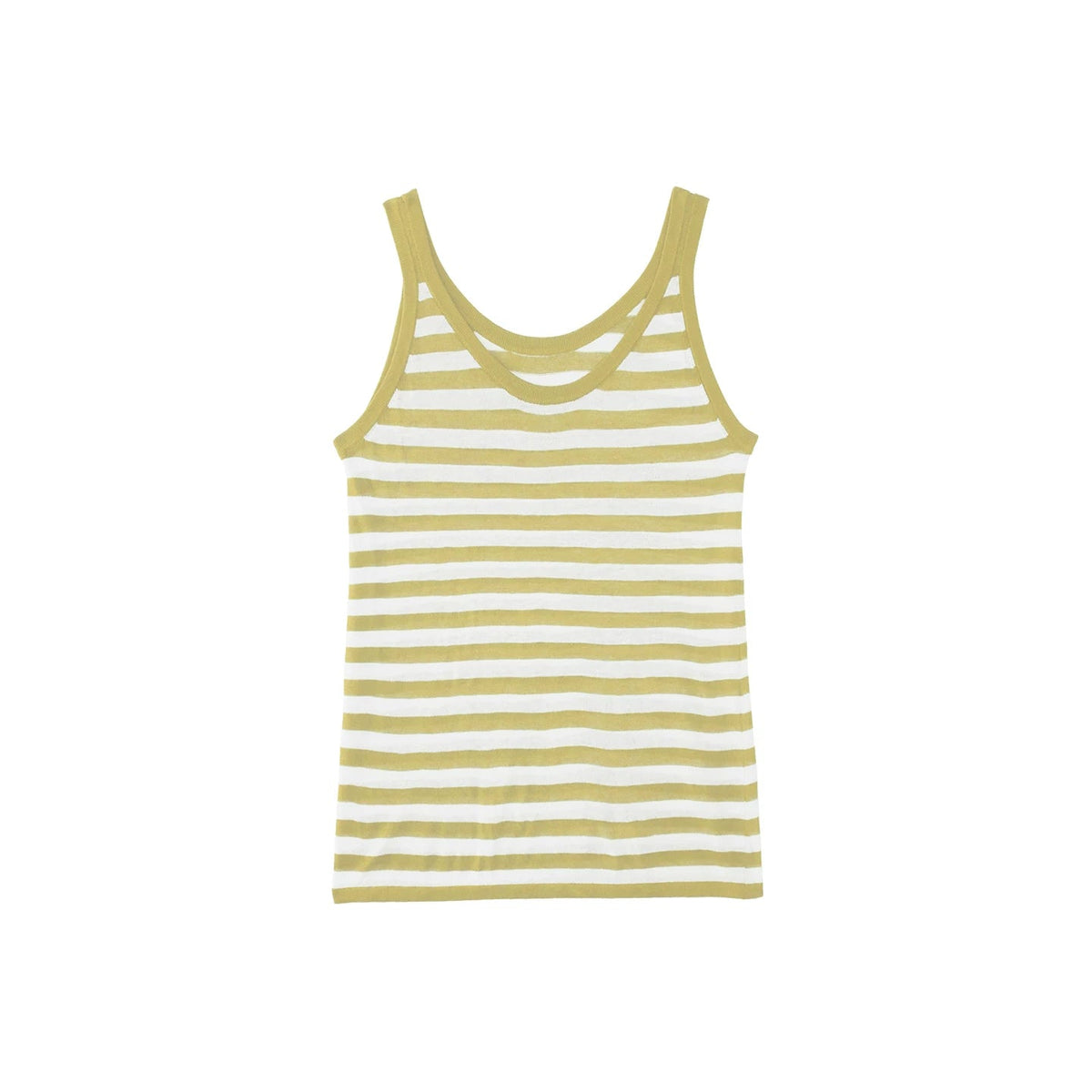 Tencel Knit Striped Two-Piece Set-Up