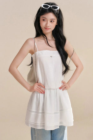 Tencel Lace Patchwork Dress