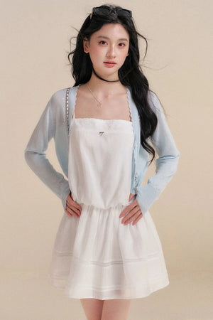 Tencel Lace Patchwork Dress