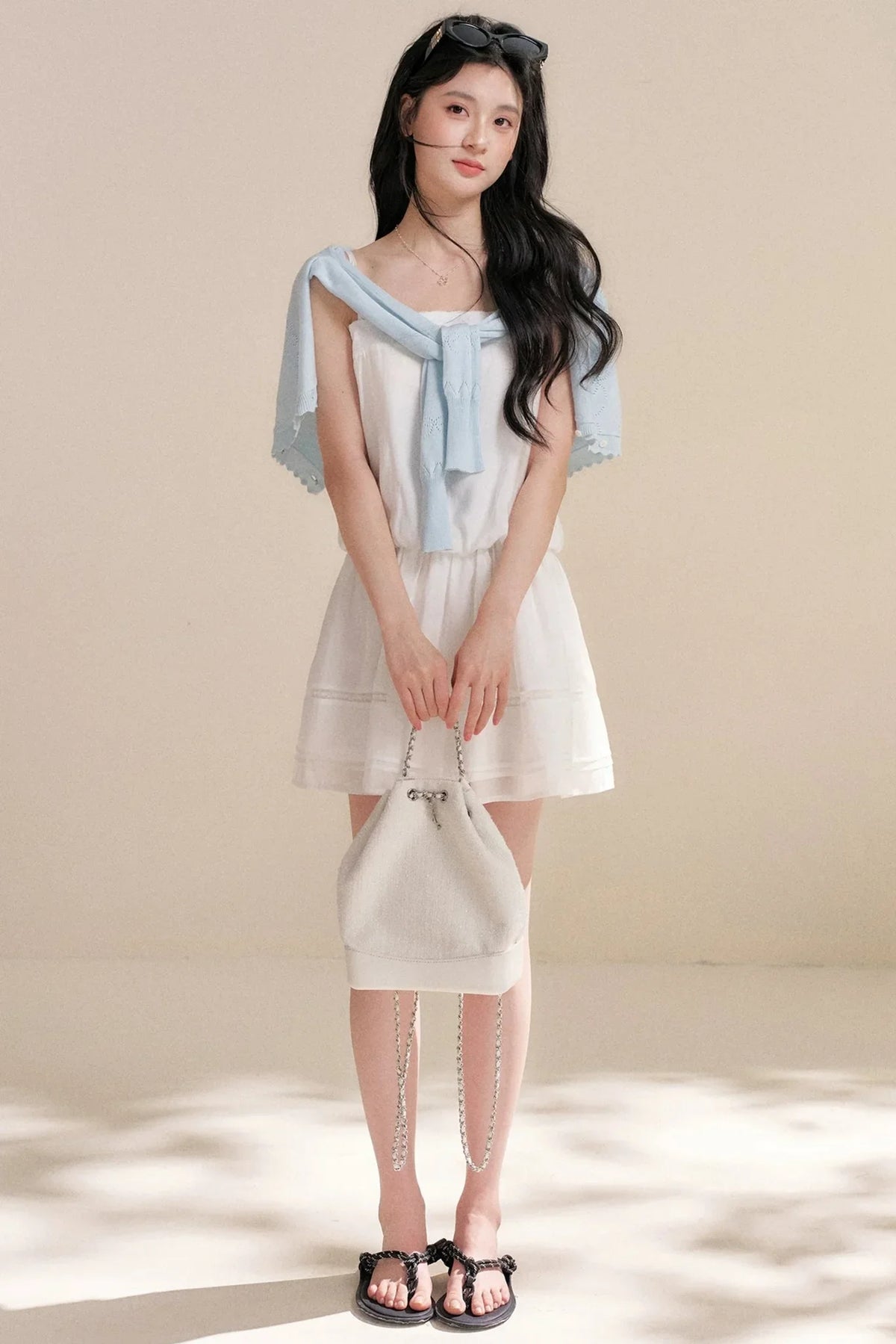 Tencel Lace Patchwork Dress