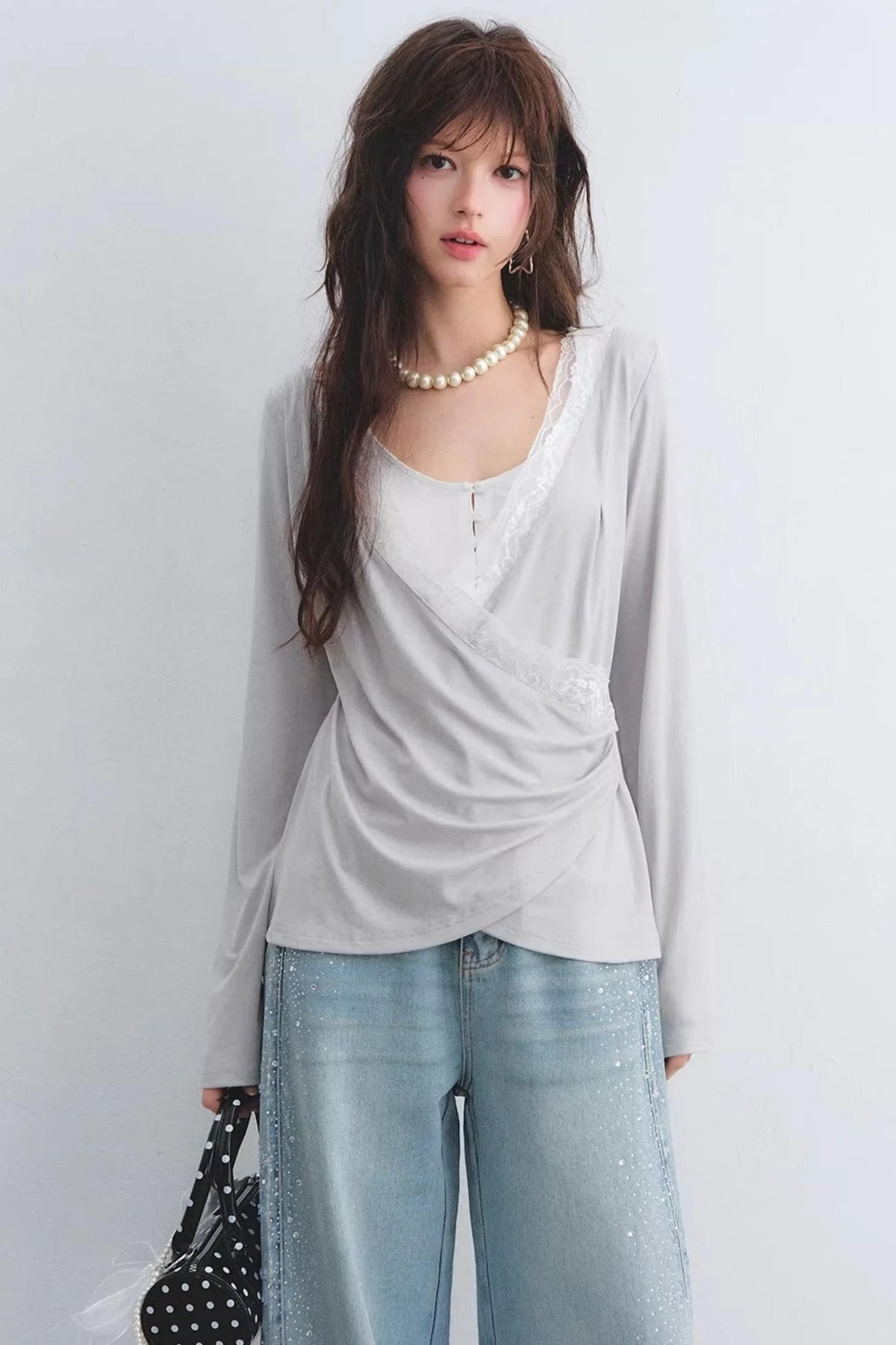 Tencel Lace Swing Top