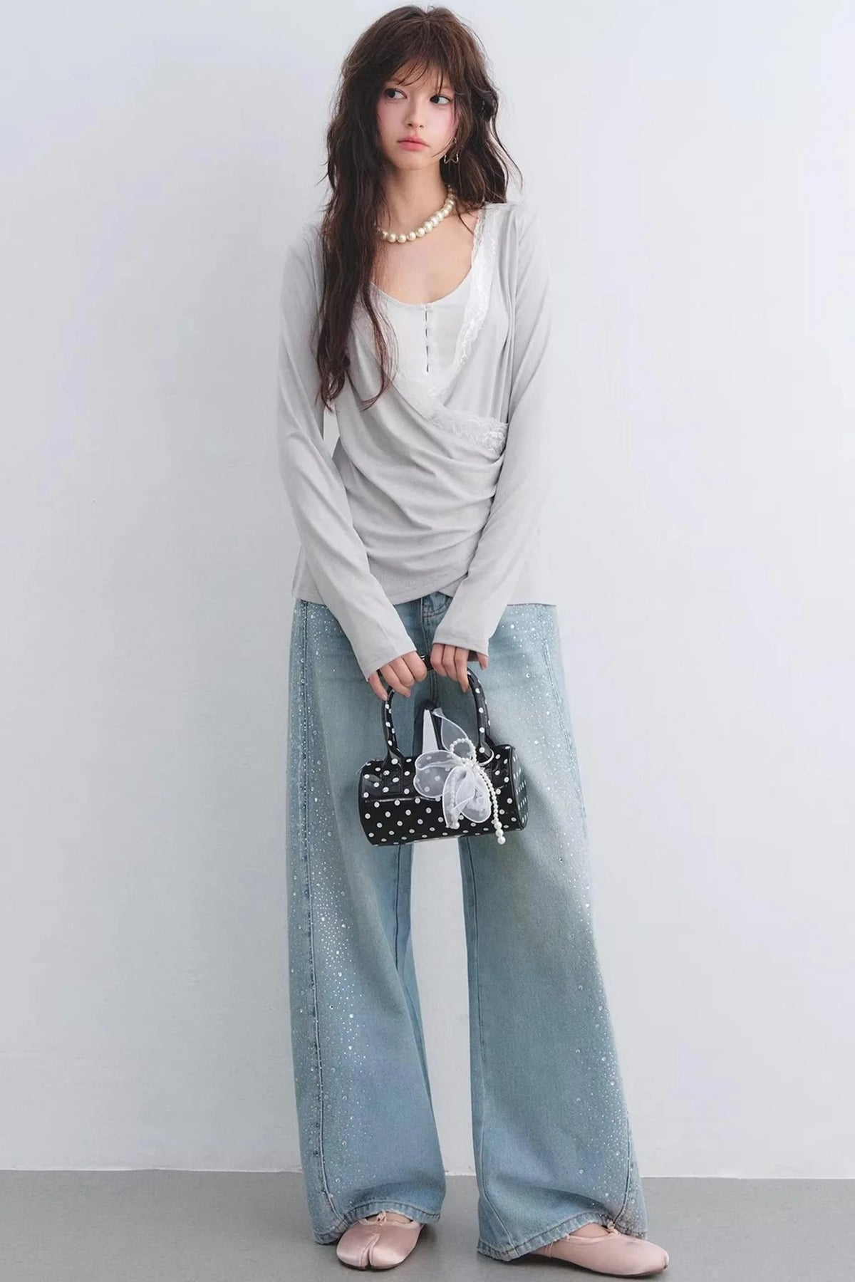 Tencel Lace Swing Top