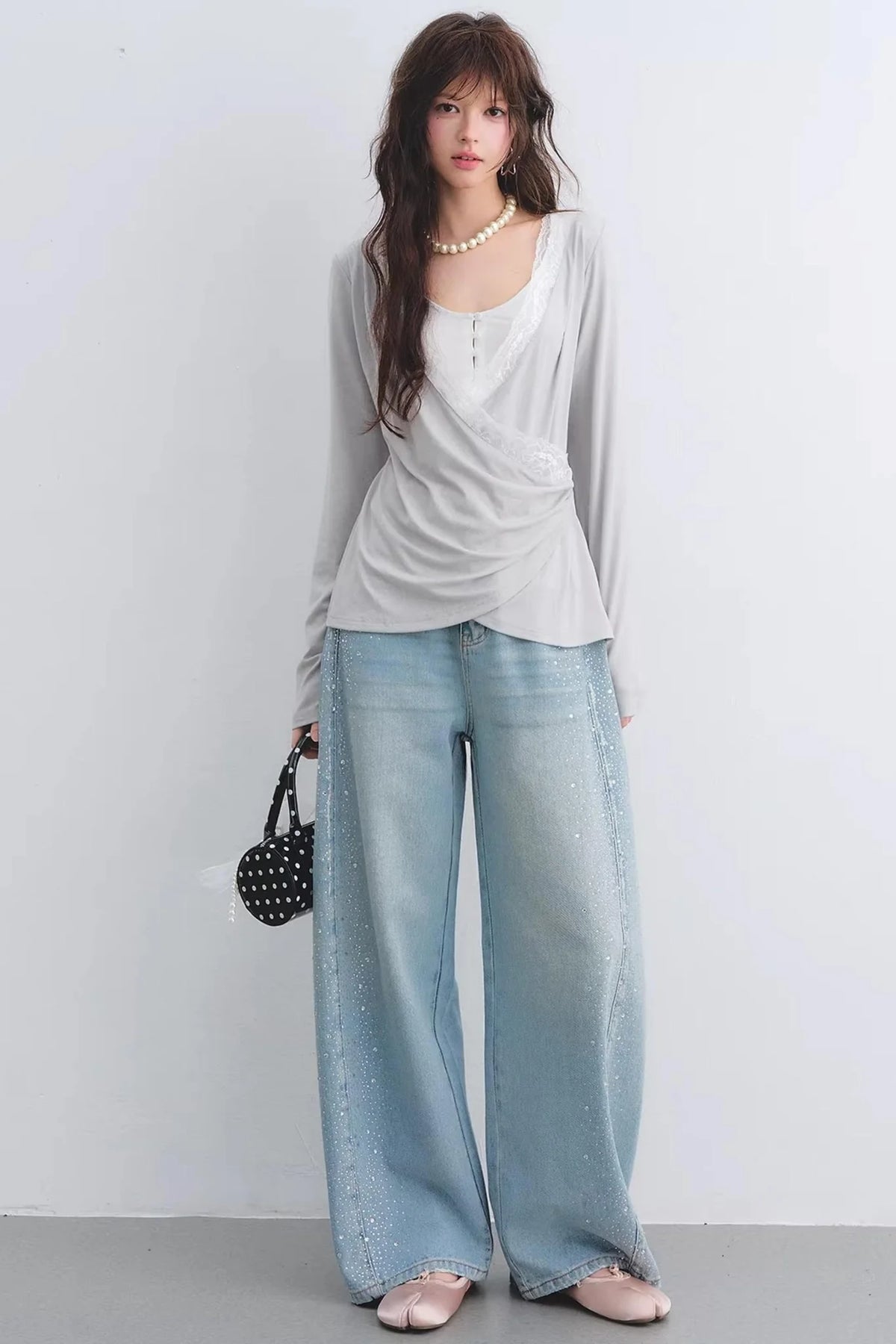Tencel Lace Swing Top