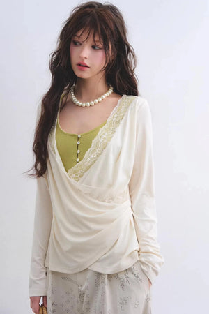 Tencel Lace Swing Top