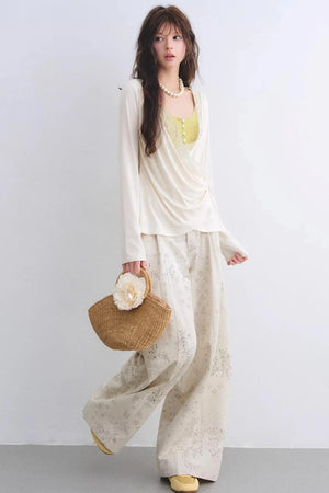 Tencel Lace Swing Top