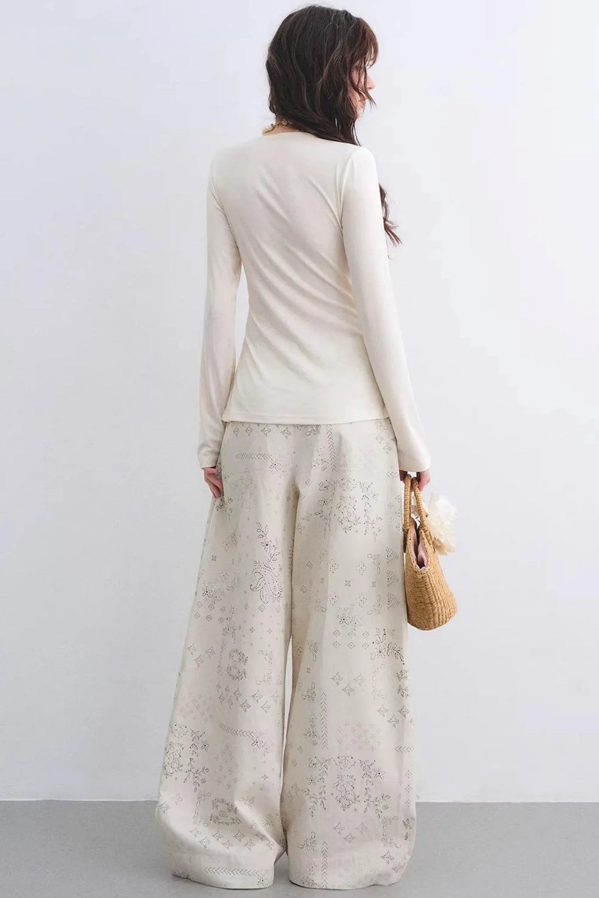 Tencel Lace Swing Top