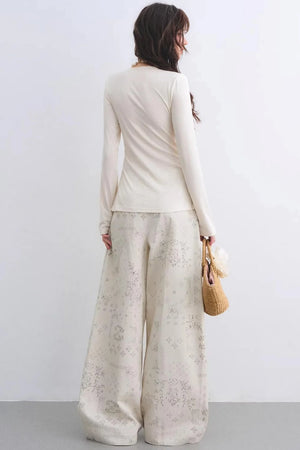 Tencel Lace Swing Top