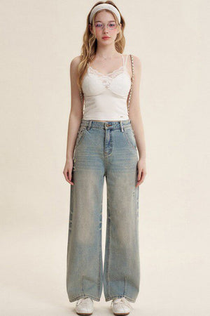 Tencel Linen Cotton Lace Camisole Top