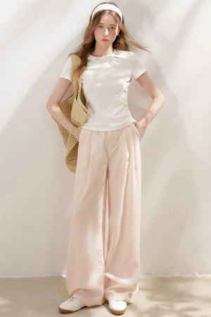Tencel Linen Lace Pants