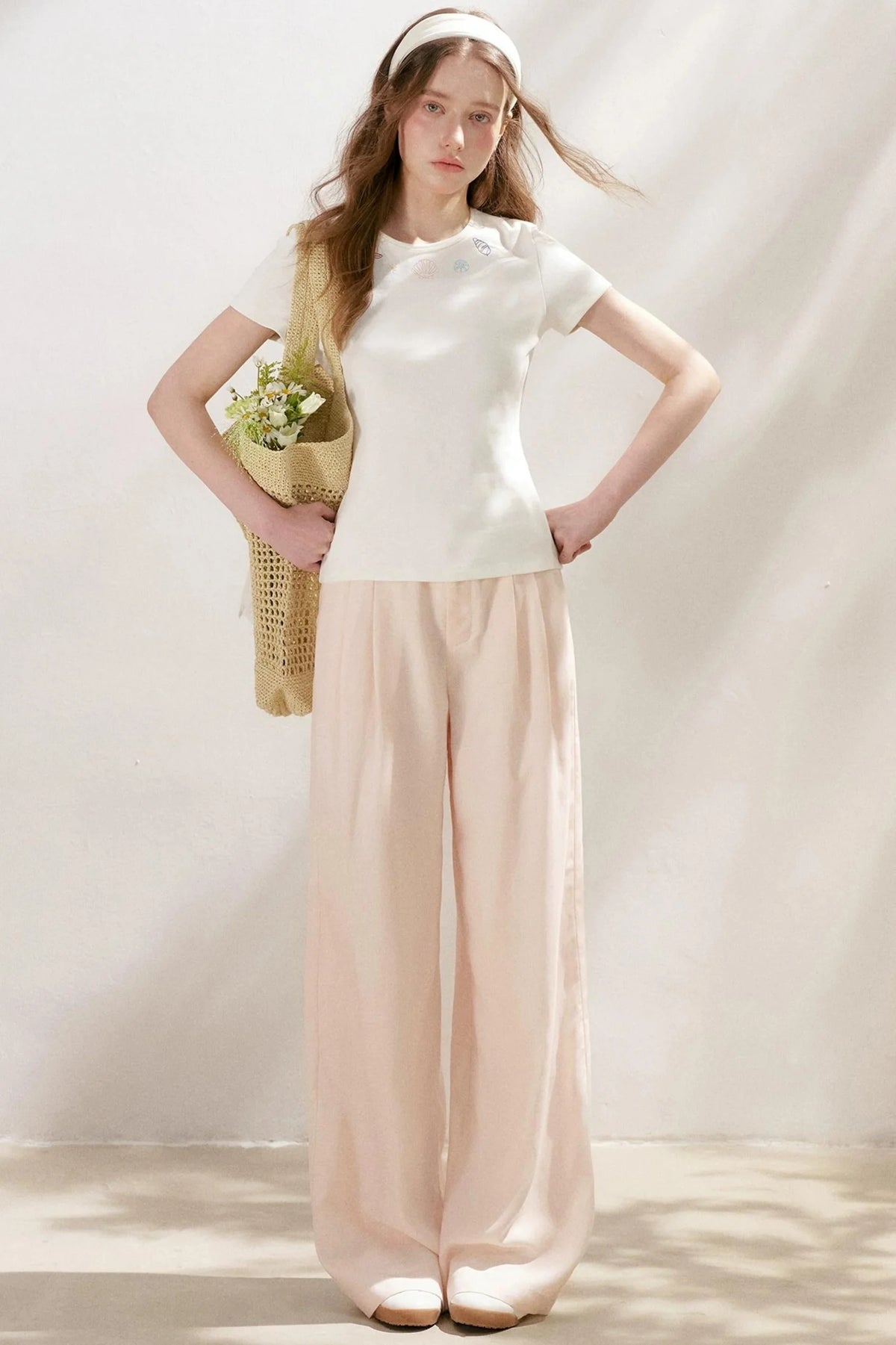 Tencel Linen Lace Pants