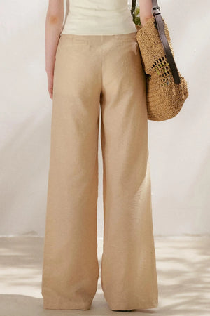 Tencel Linen Lace Pants