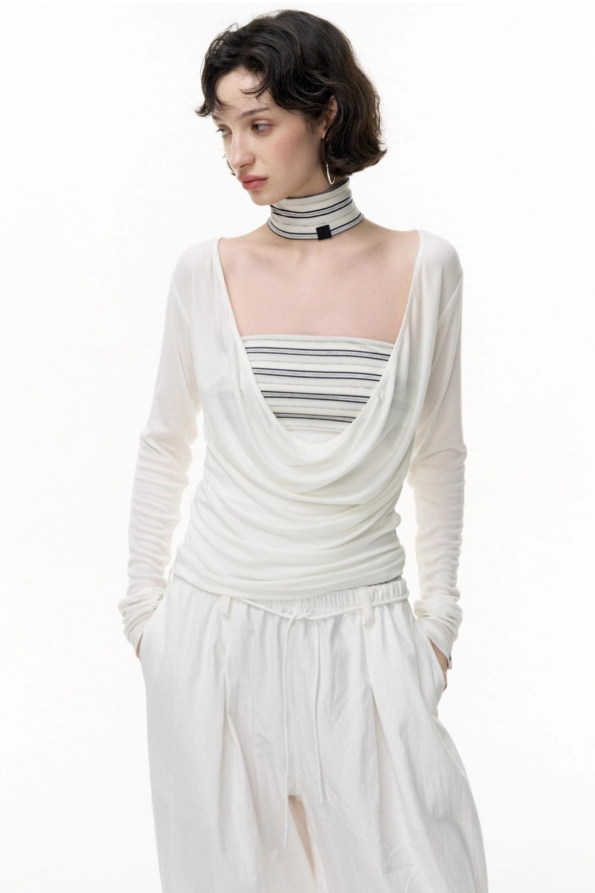 Tencel Lyocell Long Sleeve T-shirt