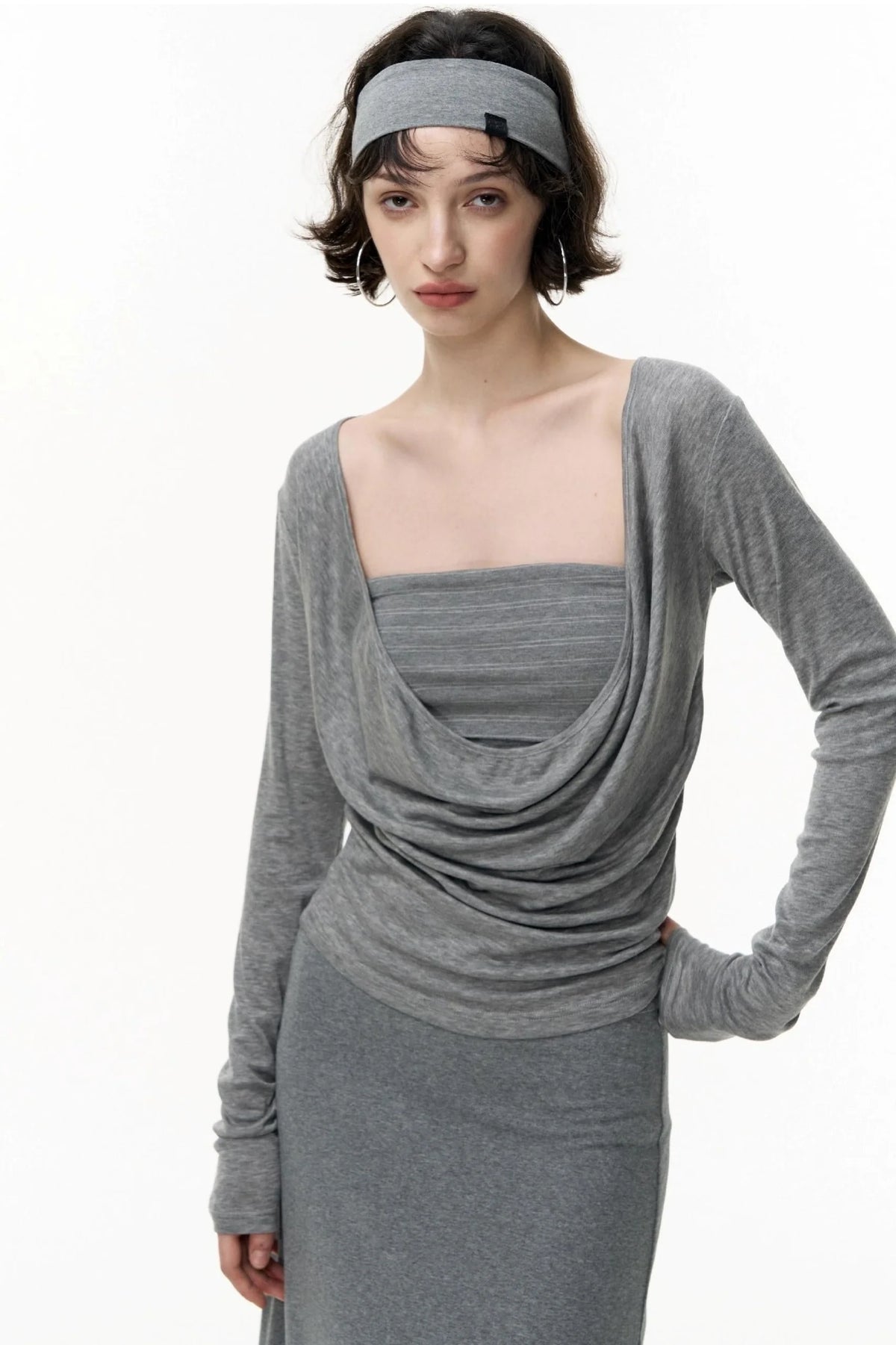 Tencel Lyocell Long Sleeve T-shirt