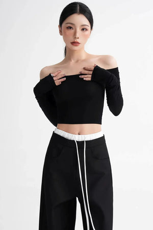 Tencel Modal Off-Shoulder Top