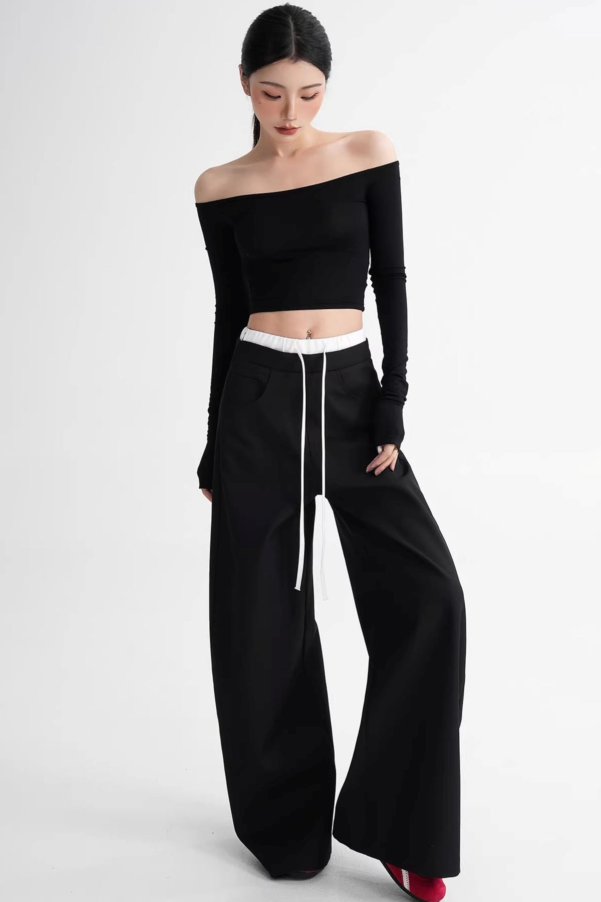 Tencel Modal Off-Shoulder Top