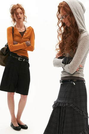 Tencel Snowflake Layered Top
