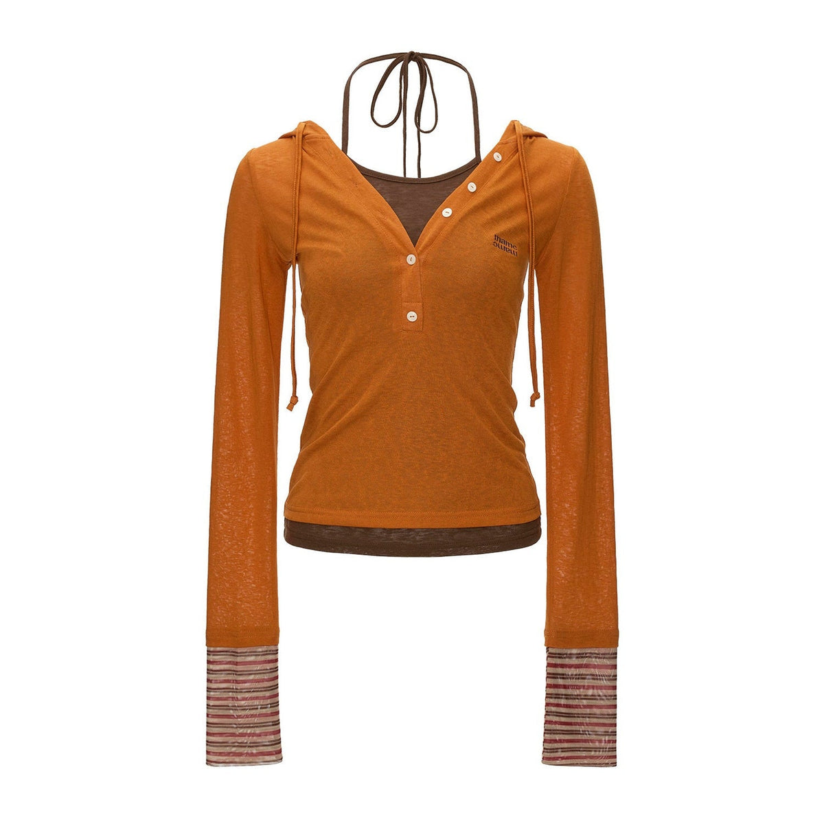 Tencel Snowflake Layered Top