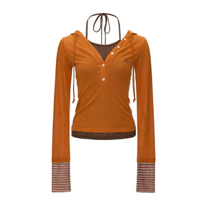 Tencel Snowflake Layered Top