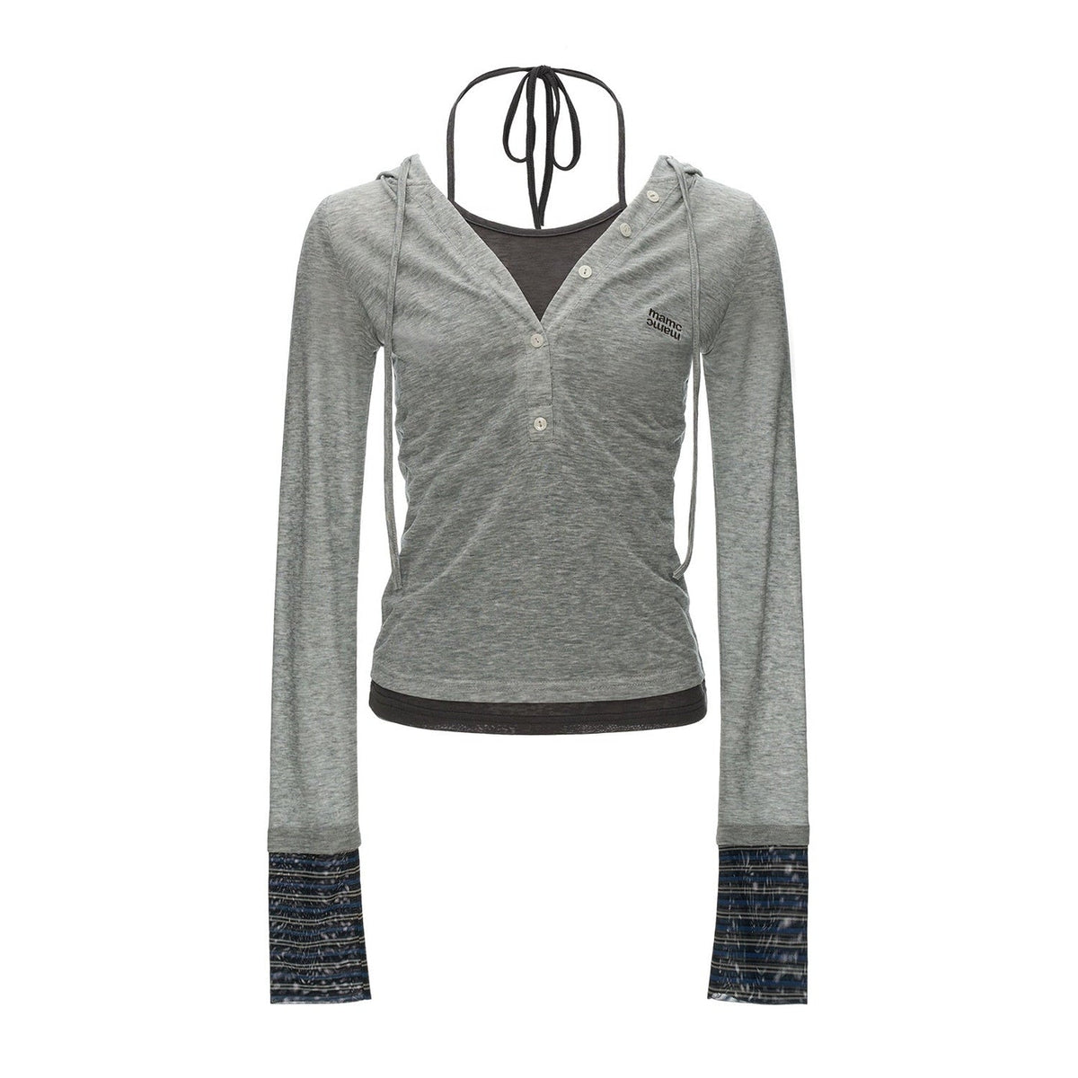 Tencel Snowflake Layered Top
