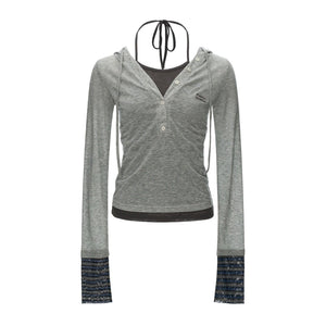 Tencel Snowflake Layered Top