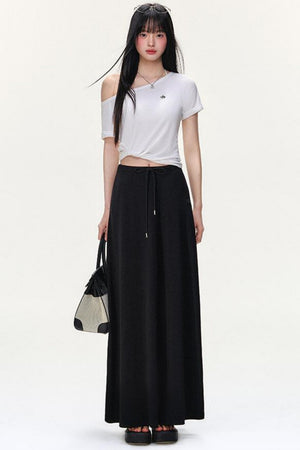 Tencel Twisted Pleat Tee