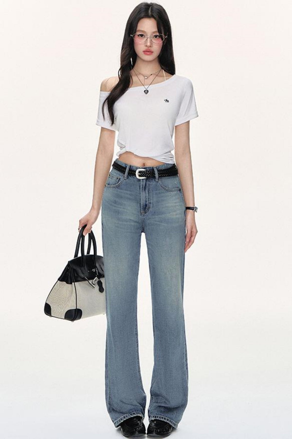 Tencel Twisted Pleat Tee