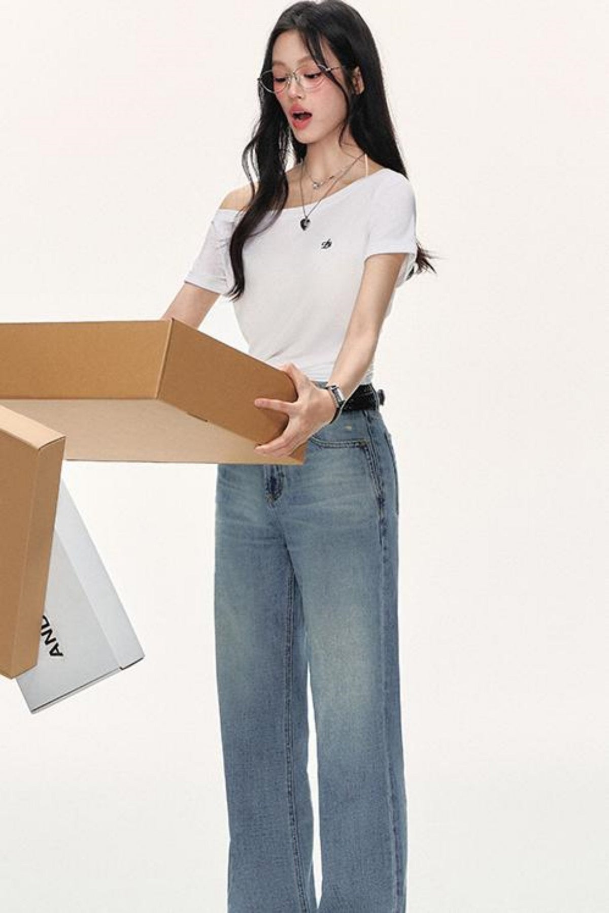 Tencel Twisted Pleat Tee