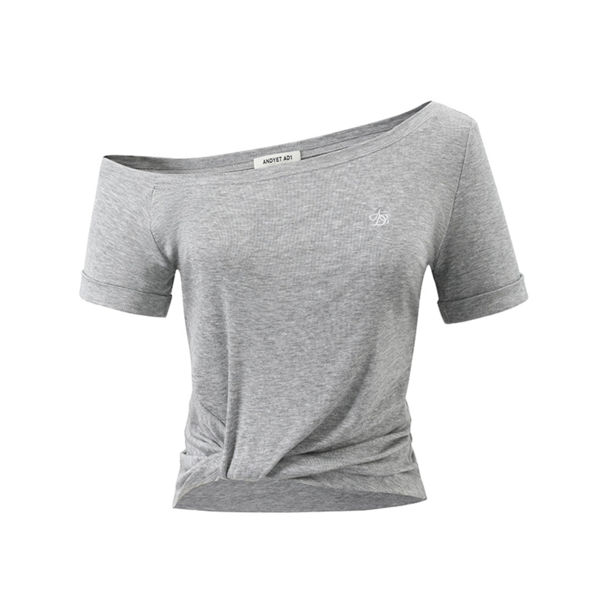 Tencel Twisted Pleat Tee