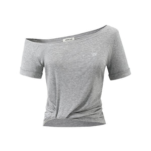 Tencel Twisted Pleat Tee