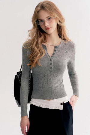 Tencel Wool Blend Straight-Leg Slacks