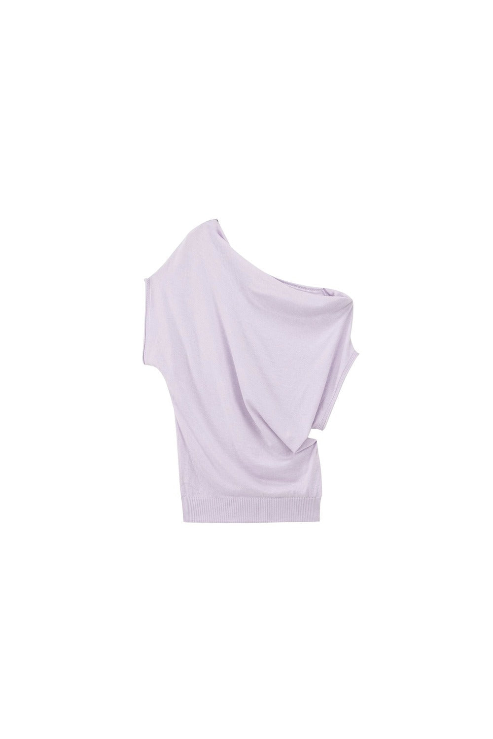 Tencel Wool Off-Shoulder Top
