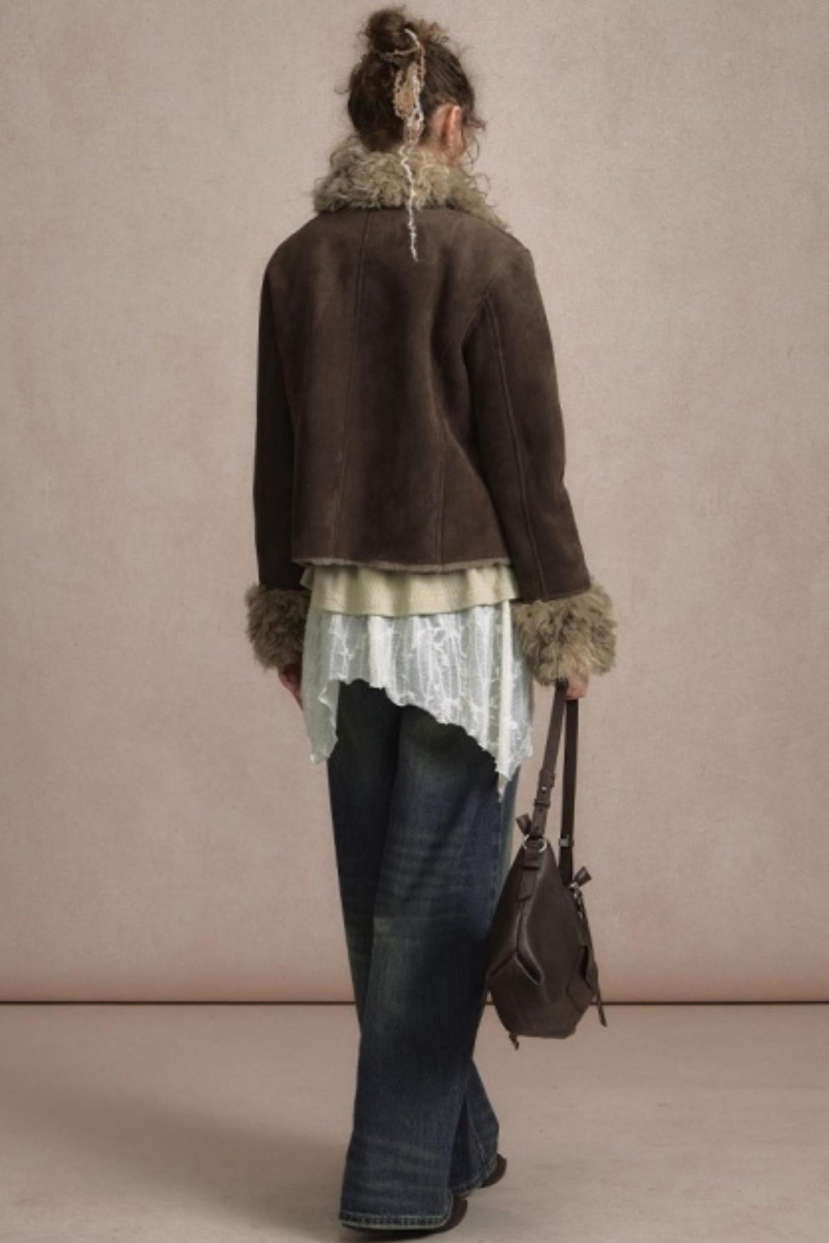 Thick Deerskin Fleece Integrated Jacket