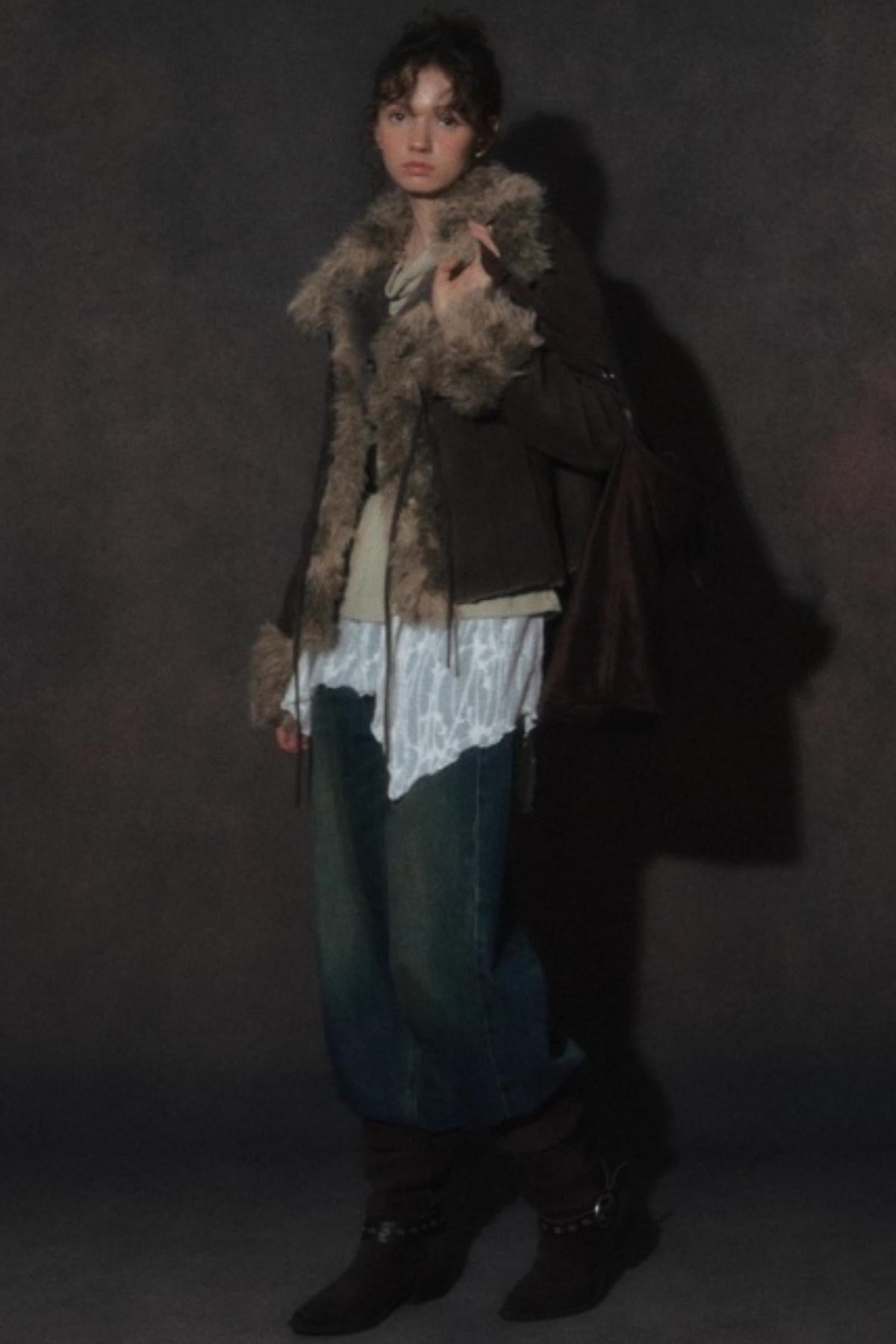 Thick Deerskin Fleece Integrated Jacket