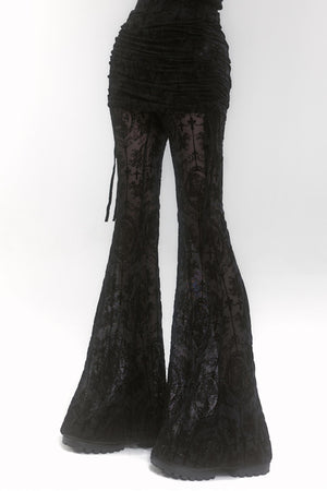 Thin Festival Flare Pants