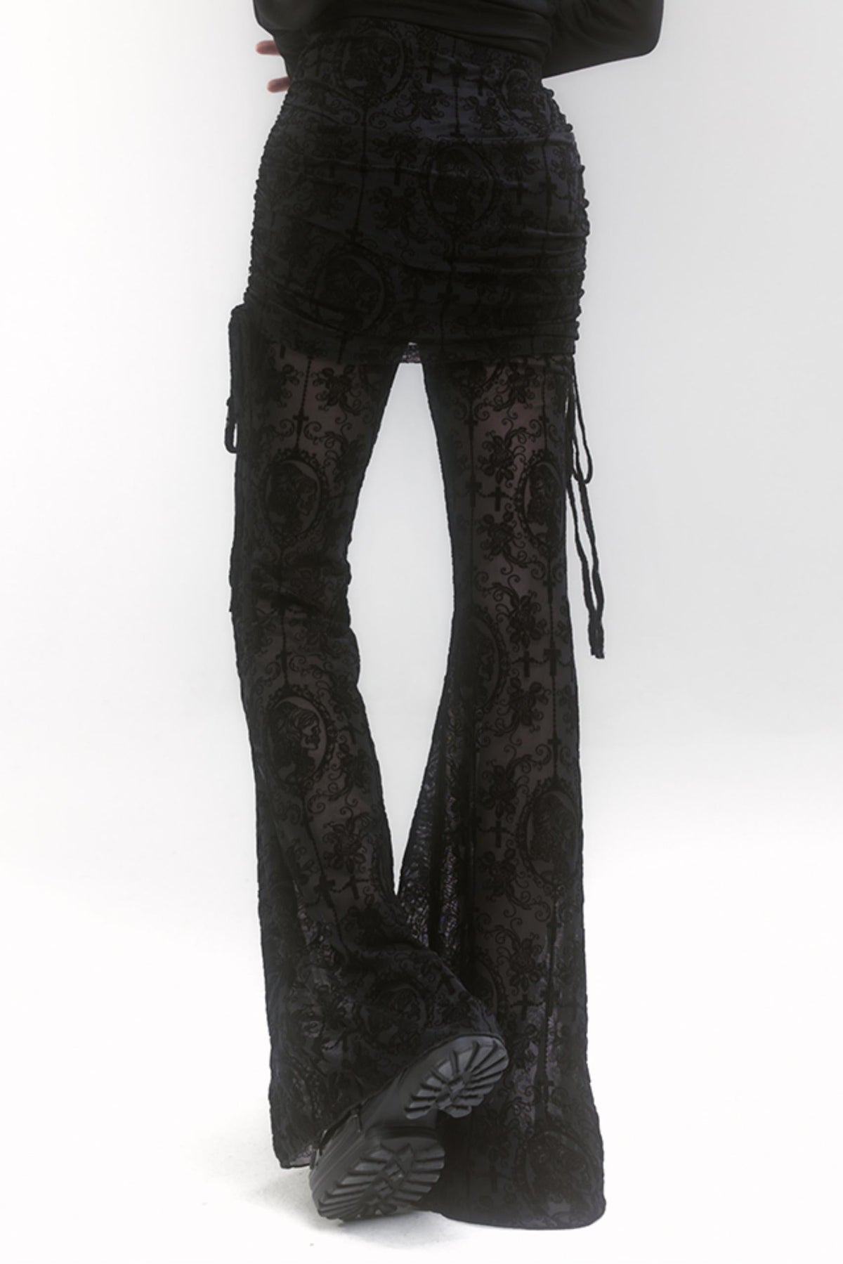 Thin Festival Flare Pants