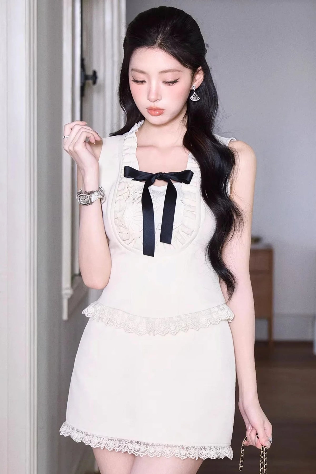 Thousand Gold Bow Two-Piece Set-Up