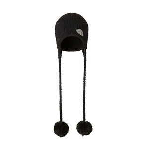 Three-Color Plush Winter Hat