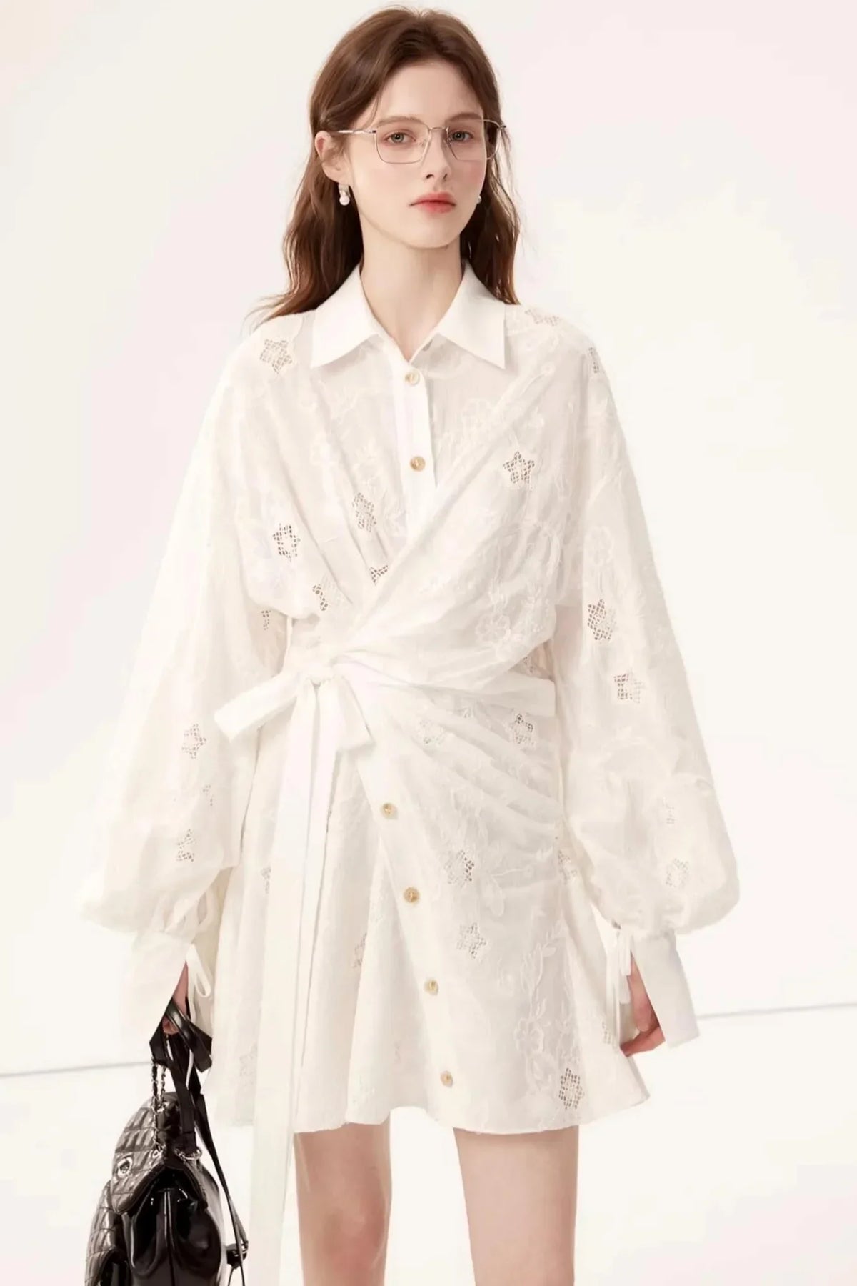 Three-Dimensional Embroidery Dress