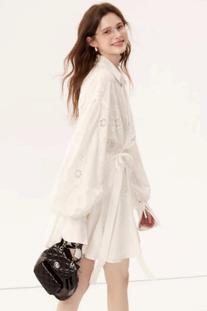 Three-Dimensional Embroidery Dress