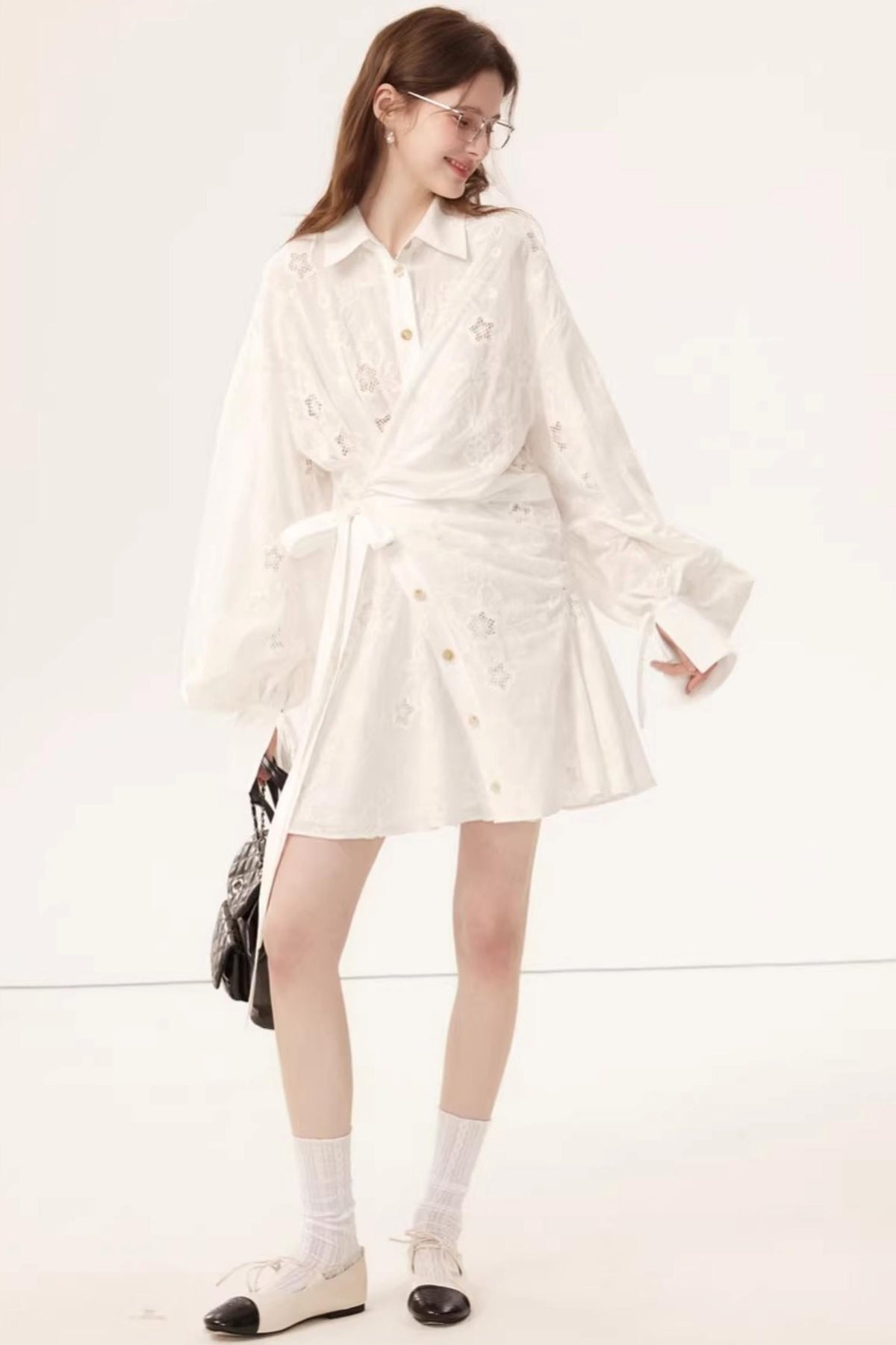 Three-Dimensional Embroidery Dress