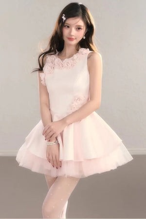 Three-Dimensional Floral Dress
