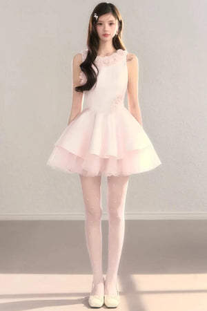 Three-Dimensional Floral Dress