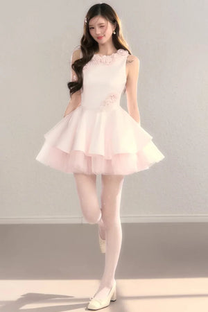 Three-Dimensional Floral Dress