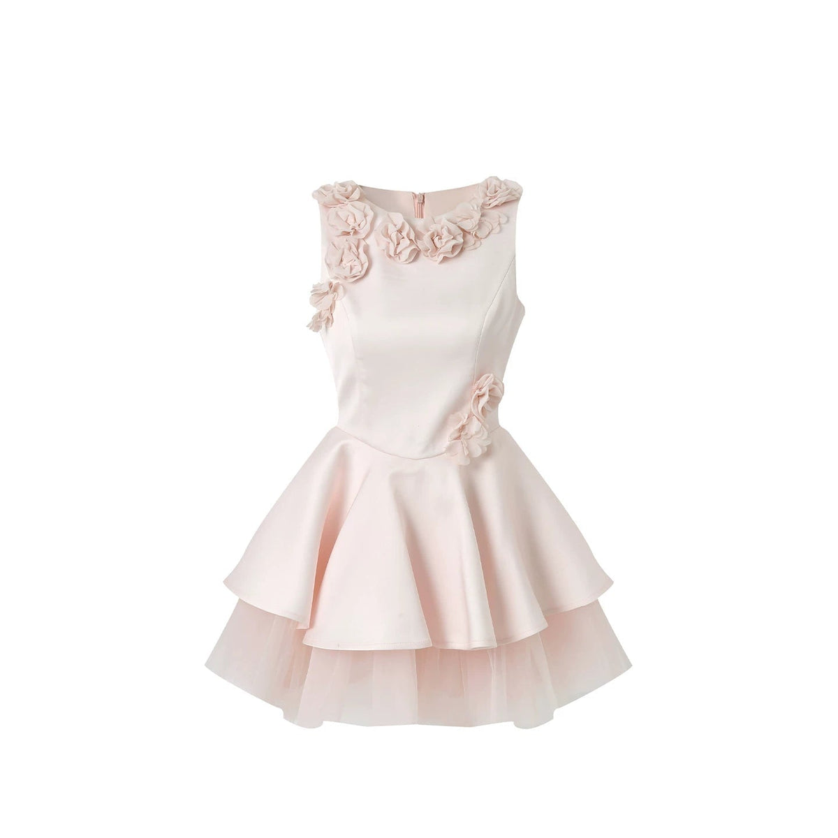 Three-Dimensional Floral Dress